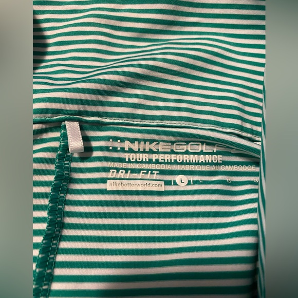 Nike golf tour performance woman’s dry fit shirt Large - Picture 10 of 10